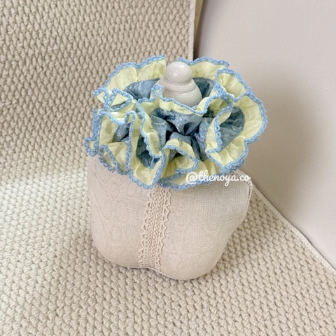 Scrunchie Cẩm Tú Cầu handmade by The Noya CT08,CT09