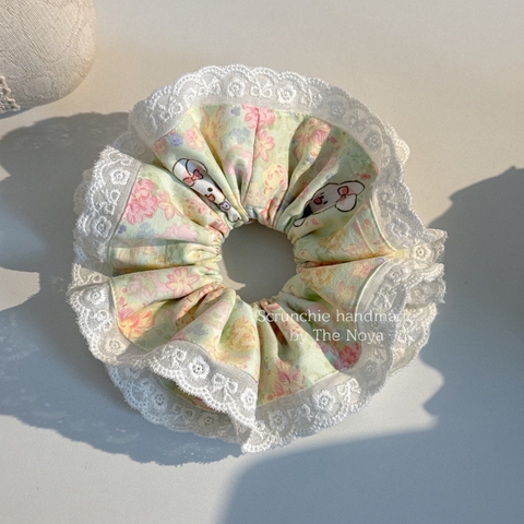 Scrunchie Cẩm Tú Cầu handmade by The Noya CTC14