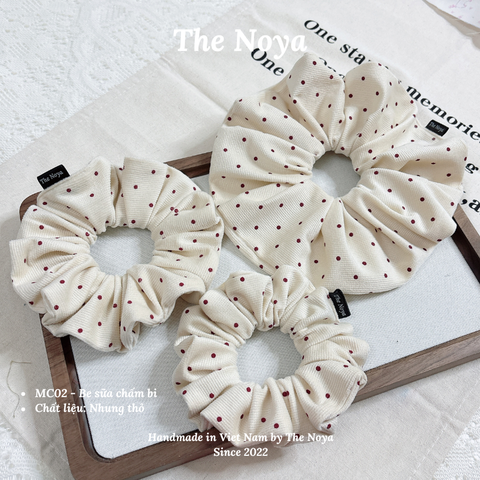 [BST Merry Chrismast] Scrunchies Noel phong cách dịu dàng mềm mại by The Noya