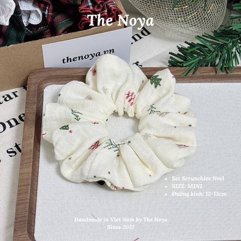 Set Quà Noel Scrunchies Phiên Bản Giới Hạn By The Noya