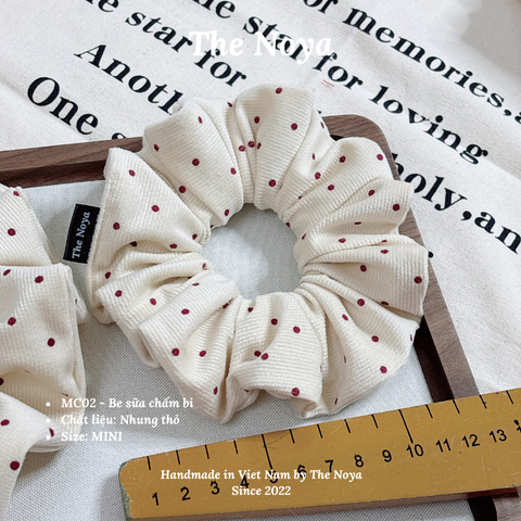 [BST Merry Chrismast] Scrunchies Noel phong cách dịu dàng mềm mại by The Noya