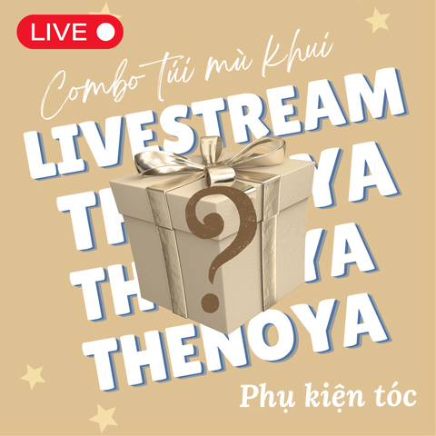 [BLINDBOX LIVE] Set túi mù The Noya bóc trên live gồm dây buộc tóc, kẹp tóc