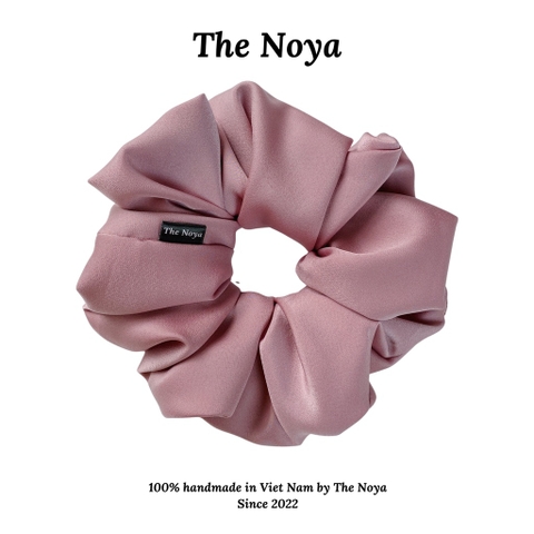 Dây buộc tóc lụa mềm siêu to đàn hồi tốt không đau tóc sản xuất Việt Nam The Noya NT15