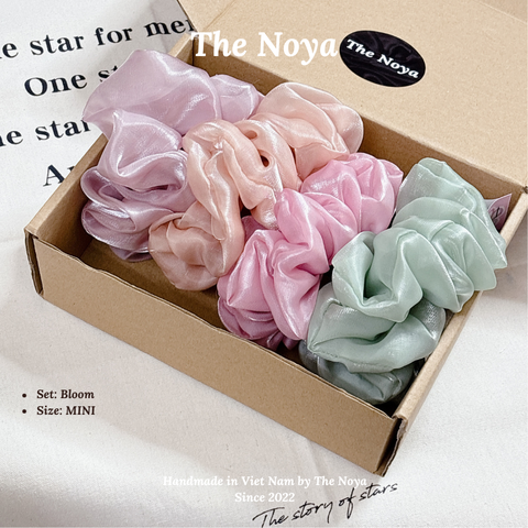Hộp quà scrunchies form to bồng bềnh by The Noya