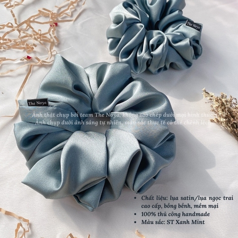 Dây buộc tóc lụa satin mềm cỡ lớn sản xuất tại Việt Nam cỡ lớn The Noya ST05