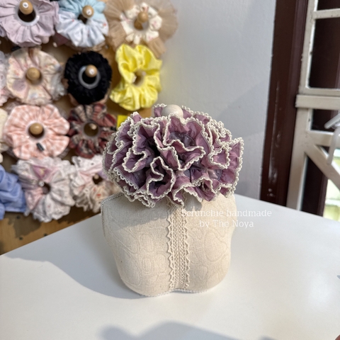 Scrunchie Cẩm Tú Cầu handmade by The Noya CTC17