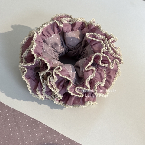 Scrunchie Cẩm Tú Cầu handmade by The Noya CTC17