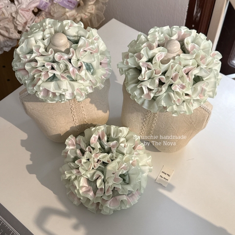 Scrunchie Cẩm Tú Cầu handmade by The Noya CTC18
