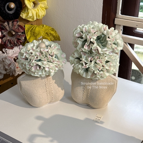 Scrunchie Cẩm Tú Cầu handmade by The Noya CTC18