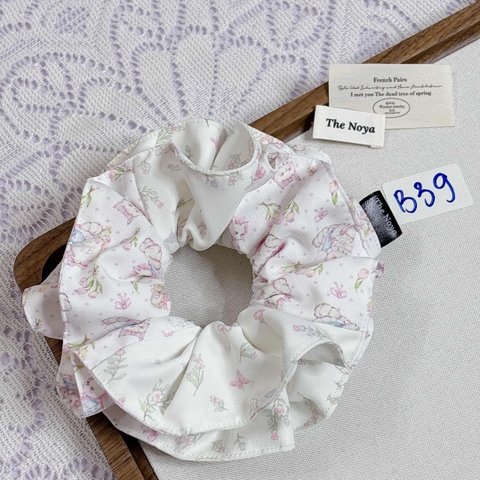 [Mã B] Dây buộc tóc phối ren thủ công The Noya