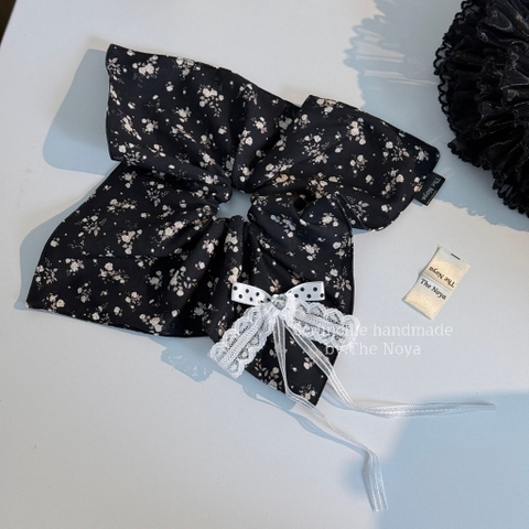 Scrunchie Cẩm Tú Cầu, cột tóc vuông handmade by The Noya CTC22