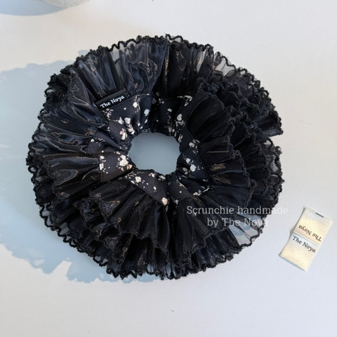 Scrunchie Cẩm Tú Cầu, cột tóc vuông handmade by The Noya CTC22