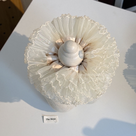 Scrunchie Cẩm Tú Cầu SIÊU TO 18cm handmade by The Noya CTC24, CTC25
