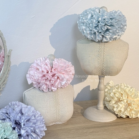 [THỦ CÔNG] Scrunchie Cẩm Tú Cầu SIÊU NHÚM handmade by The Noya CTC26
