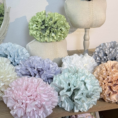 [THỦ CÔNG] Scrunchie Cẩm Tú Cầu SIÊU NHÚM handmade by The Noya CTC26