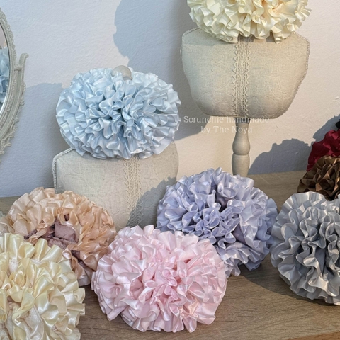 [THỦ CÔNG] Scrunchie Cẩm Tú Cầu SIÊU NHÚM handmade by The Noya CTC26