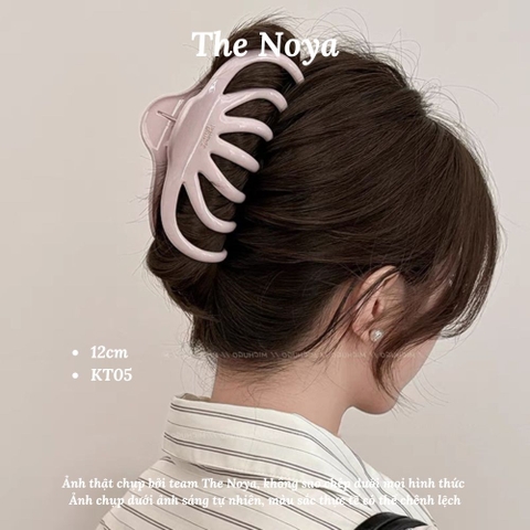 Kẹp chữ nhãn vàng The Noya cho tóc sau đầu của nữ, kẹp bí ngô kẹp tóc chất lượng cao KT05