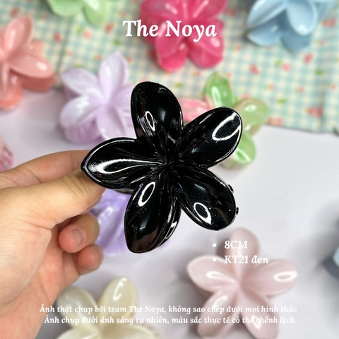 Kẹp tóc hoa sứ The Noya kiểu dáng màu hiện đại dễ thương, kẹp tóc nửa đầu KT02, KT03