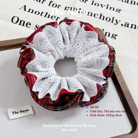 [BST Merry Chrismast] Scrunchies Noel phong cách dịu dàng mềm mại by The Noya