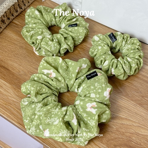 [BST Những ngày dịu êm] Gió Vườn Scrunchies chất Xô Muslin handmade by The Noya X10