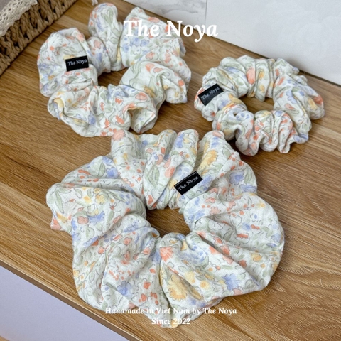 [BST Những ngày dịu êm] Nắng Nhẹ Scrunchies chất Xô Muslin handmade by The Noya X11