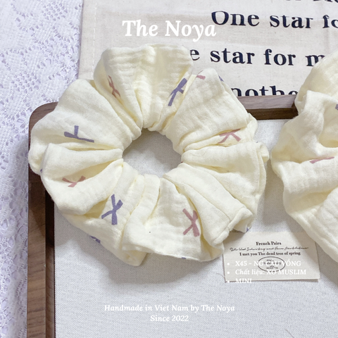 [SIÊU PHỒNG] Scrunchies form to bồng bềnh handmade The Noya X45