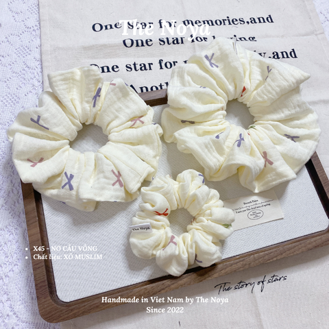 [SIÊU PHỒNG] Scrunchies form to bồng bềnh handmade The Noya X45