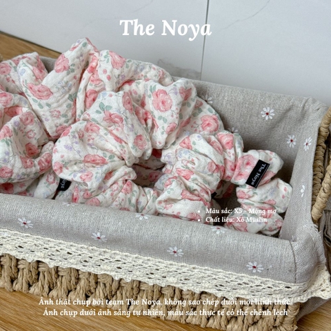 [BST Những ngày dịu êm] Mộng Mơ Scrunchies chất Xô Muslin handmade by The Noya X5