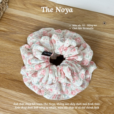 [BST Những ngày dịu êm] Mộng Mơ Scrunchies chất Xô Muslin handmade by The Noya X5