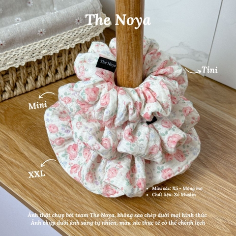 [BST Những ngày dịu êm] Mộng Mơ Scrunchies chất Xô Muslin handmade by The Noya X5