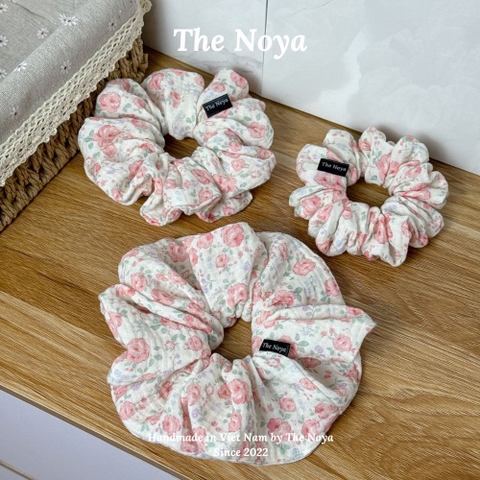 [BST Những ngày dịu êm] Mộng Mơ Scrunchies chất Xô Muslin handmade by The Noya X5