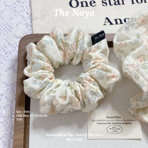 THU SCRUNCHIES - Dây buộc tóc siêu phồng handmade by The Noya X51