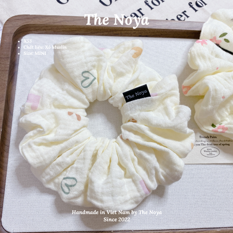 Dây buộc tóc siêu phồng handmade by The Noya X53, X54