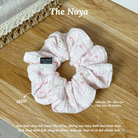 [BST Những ngày dịu êm] Mây Lụa Scrunchies chất Xô Muslin handmade by The Noya X6