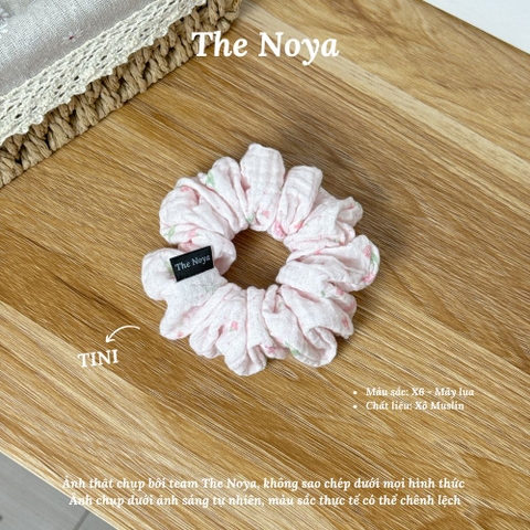 [BST Những ngày dịu êm] Mây Lụa Scrunchies chất Xô Muslin handmade by The Noya X6