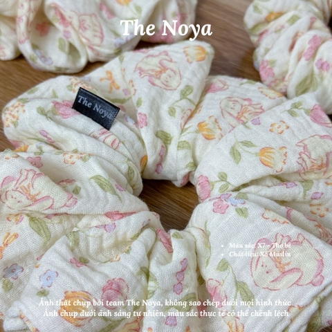 [BST Những ngày dịu êm] Thơ Bé Scrunchies chất Xô Muslin handmade by The Noya X7