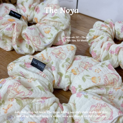 [BST Những ngày dịu êm] Thơ Bé Scrunchies chất Xô Muslin handmade by The Noya X7
