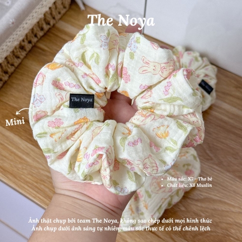 [BST Những ngày dịu êm] Thơ Bé Scrunchies chất Xô Muslin handmade by The Noya X7
