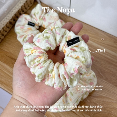 [BST Những ngày dịu êm] Thơ Bé Scrunchies chất Xô Muslin handmade by The Noya X7