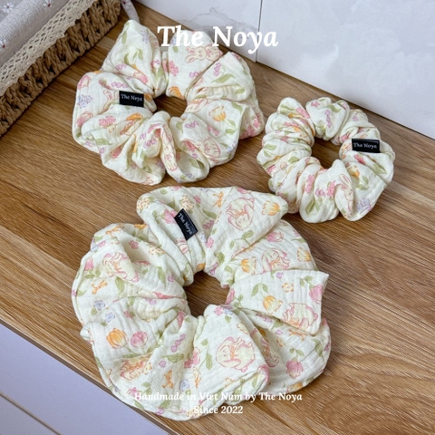 [BST Những ngày dịu êm] Thơ Bé Scrunchies chất Xô Muslin handmade by The Noya X7