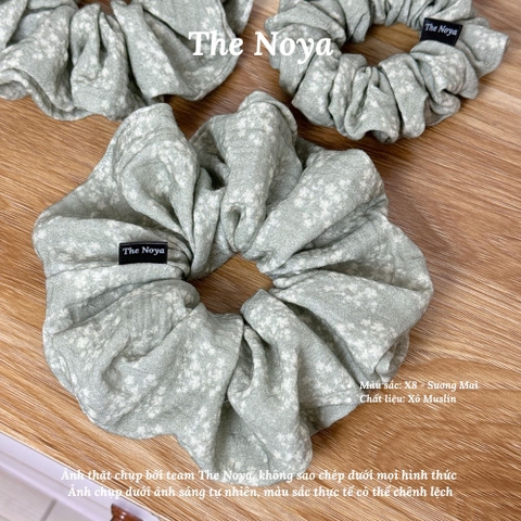 [BST Những ngày dịu êm] Sương Mai Scrunchies chất Xô Muslin handmade by The Noya X8