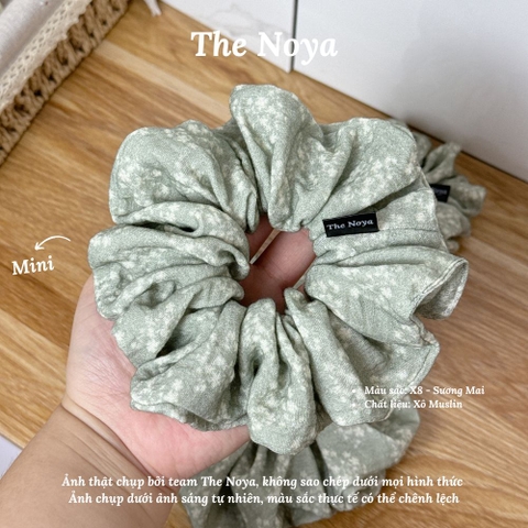 [BST Những ngày dịu êm] Sương Mai Scrunchies chất Xô Muslin handmade by The Noya X8