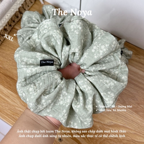 [BST Những ngày dịu êm] Sương Mai Scrunchies chất Xô Muslin handmade by The Noya X8