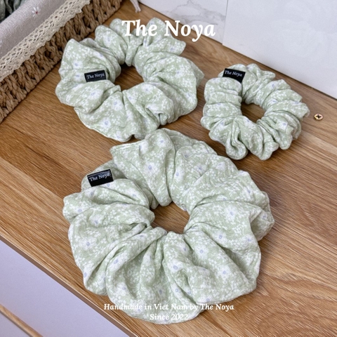 [BST Những ngày dịu êm] Cỏ Mềm Scrunchies chất Xô Muslin handmade by The Noya X9