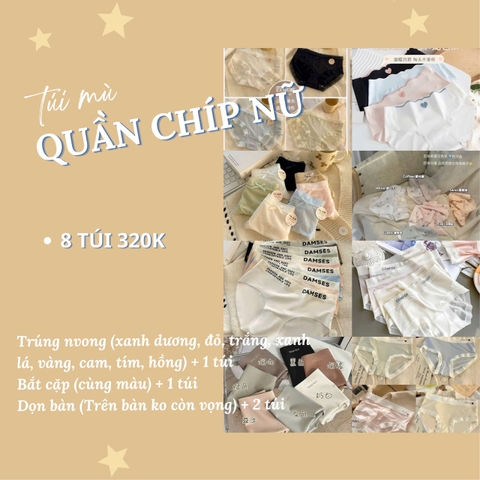 [BLINDBOX LIVE] Set túi mù The Noya bóc trên live gồm dây buộc tóc, kẹp tóc