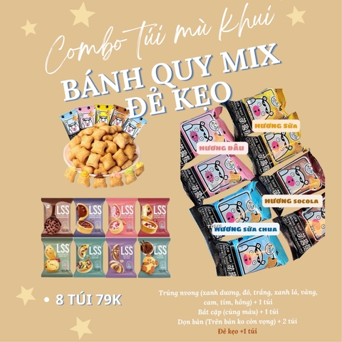 [BLINDBOX LIVE] Set túi mù The Noya bóc trên live gồm dây buộc tóc, kẹp tóc