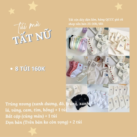 [BLINDBOX LIVE] Set túi mù The Noya bóc trên live gồm dây buộc tóc, kẹp tóc