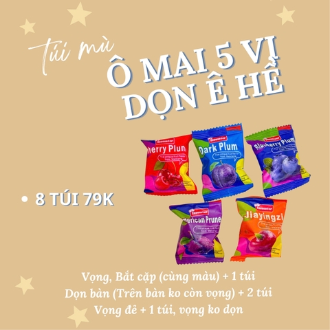 [BLINDBOX LIVE] Set túi mù The Noya bóc trên live gồm dây buộc tóc, kẹp tóc