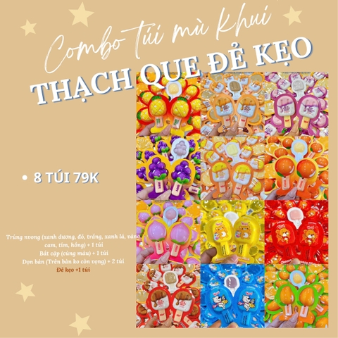 [BLINDBOX LIVE] Set túi mù The Noya bóc trên live gồm dây buộc tóc, kẹp tóc