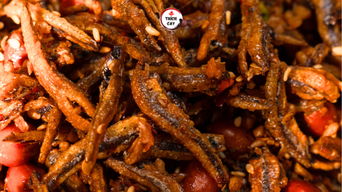 Cá Cơm Rim Đậu Phộng Càng Ăn Càng Cuốn